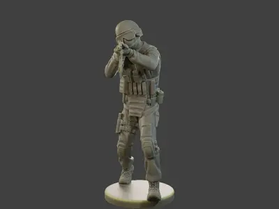 CzechSlovak Police Tactical Unit CPTU1 008 3D print model