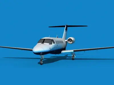 Cessna C528 Citation CJ3 V12 3D model