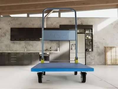 Platform Trolley  3D model