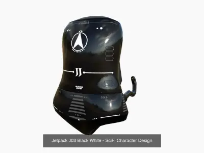10 Jetpacks J Collection - SciFi Character Design