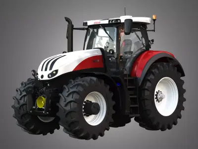 Terrus  CVT - 6300 Tractor 3D model