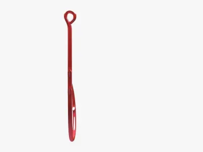 Fishing hook 2 3D model