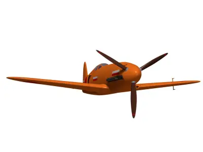 Kawasaki Ki78 Kensan 3D model purchase