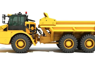 Articulated Truck 3D model