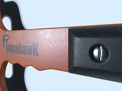 Tima Hawk-Tactical-Axe Low-poly 3D model