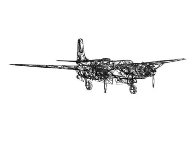 AIRCRAFT INVADER 3D model