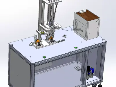 Dual-mount vertical valve body screwdriver 3D model