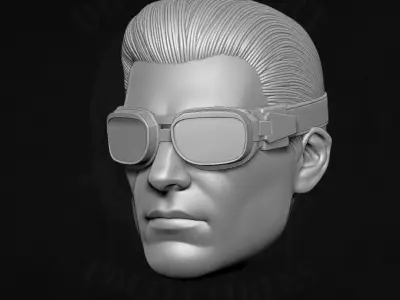 Block Out GI Joe Fan Art STL files for action figures 3D print model purchase