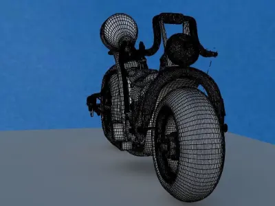 Bikroso motorcycle 3D model