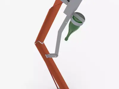 Simple Champagne Cracker for New Building Marine Vessels 3D model