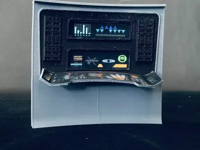 USS Enterprise Bridge Communications Station - The Wrath of Khan 3D print model
