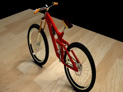  Mountain bike 3D model by ernestdavid948