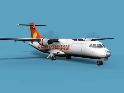 ATR  ATR-42-500 Conviasa 3D model