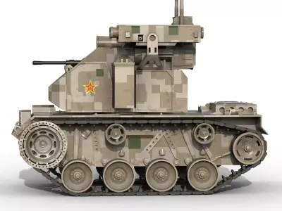CHN ZRY222 UGV 3D model