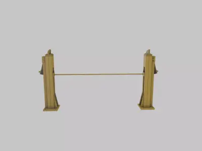 Industrial jack 3D model