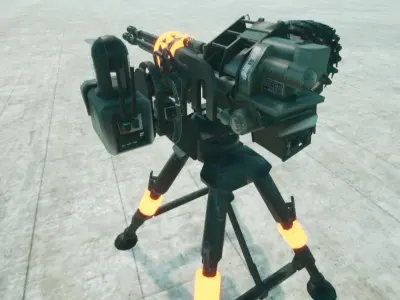 Auto Turret  3D model