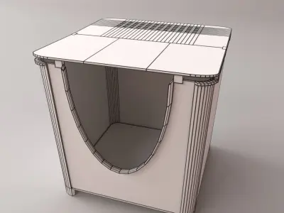 Cats Litter Box 3D model