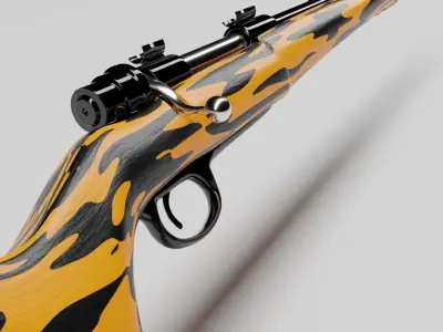 FPS Hunting Rifle 3D model