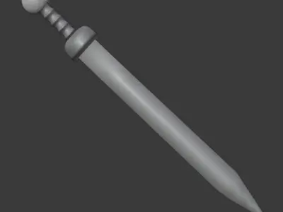 Roman Gladio 3D model