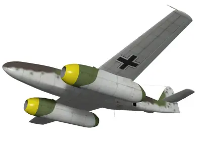Messerschmitt Bf 109TL 3D model