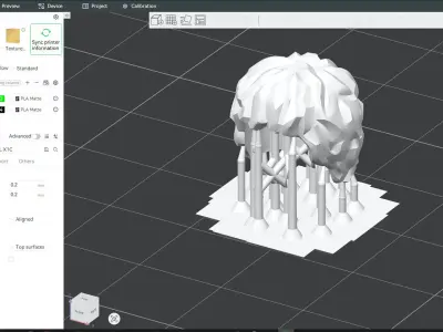 Custom3Dprint Minifigure Accessory - Minifigure Hair S2 - 022 3D print model
