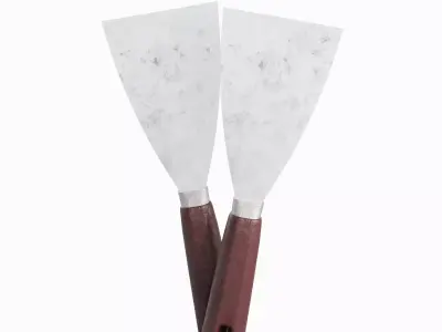 Industrial Spatula 02 Low-poly 3D model