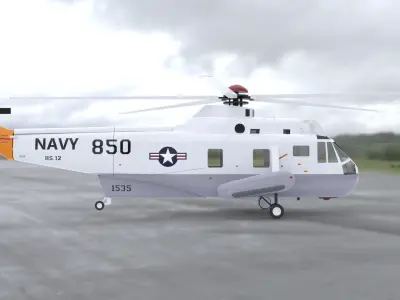 Helicopter Free low-poly 3D model by holy360