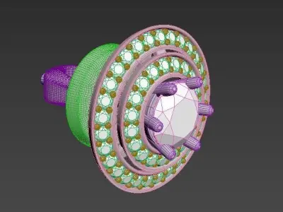 190807 SE double round 1 3D print model