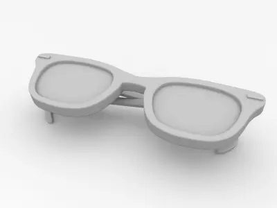 Eyeglasses v2 3D model