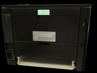 3D Laser Printer 3D model