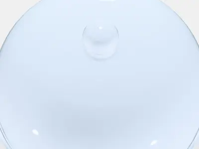 ARV BROLLOP plate on base with cover 3D model