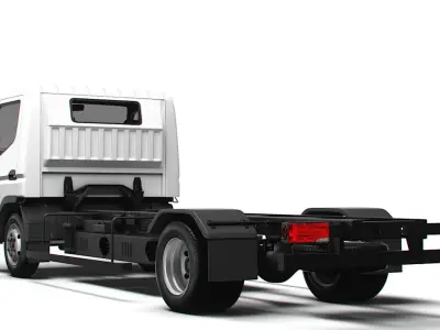 Mitsubishi Fuso E Canter 3850 2024 3D model