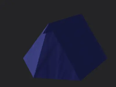 Canadian tent with 5 various textures Low-poly 3D model