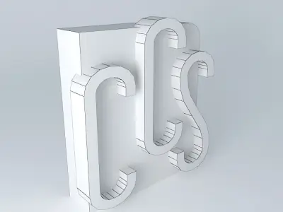 CCS logo Free 3D model