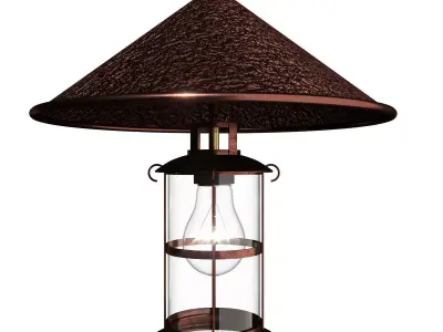 Lamp Boatswain loft style 3D model