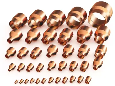 Pipe fitting vol 14 3D model