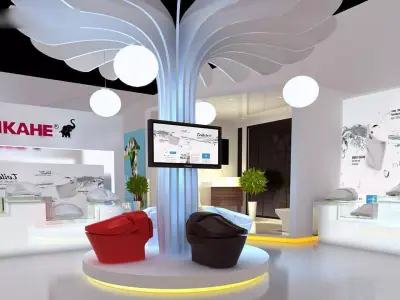 Exhibition - Size - 12X11-3DMAX2009-0033 3D model
