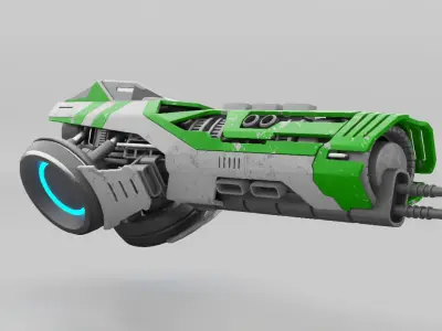 Sci-fi drone 3D model from CGTrader