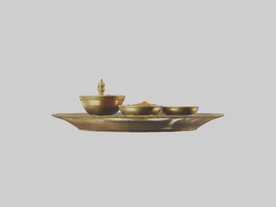 Pujathali Model Low-poly 3D model