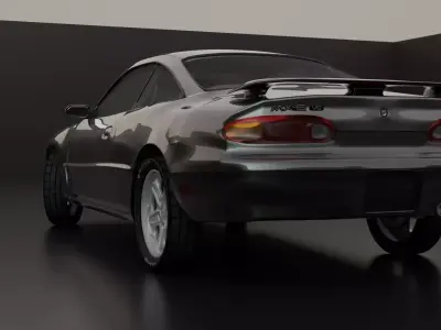 1997 Mazda MX-6 3D model