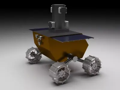 Moon Robot 3D model