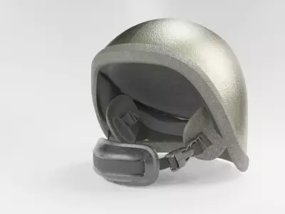military Combat  helmet 3D model