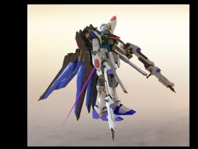 Gundam Robot 3D model