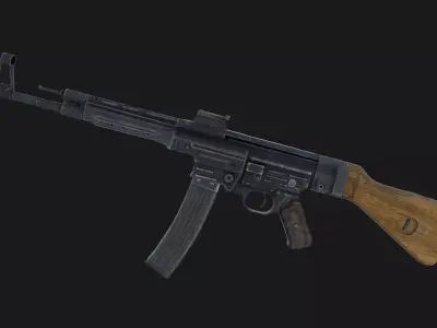 StG MP44 Low-poly 3D model