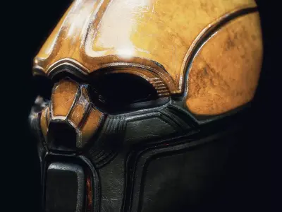 The Wastelander Halloween mask Free 3D print model