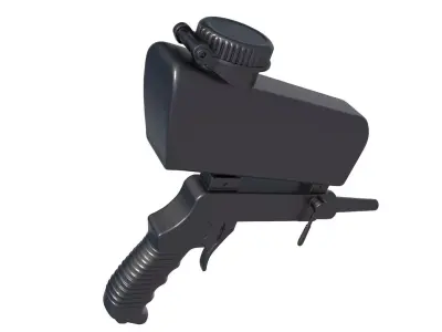 Pneumatic Tar - Sandblaster Gravity Feed Blaster - Paint spray 3D print model