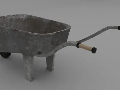 Wheelbarrow - 3D model get
