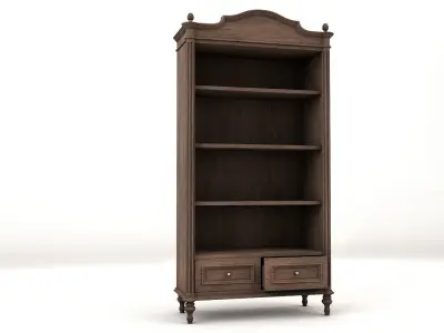 antique wardrobe Low-poly 3D model purchase