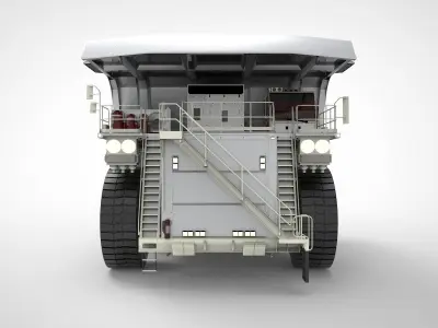 Liebherr Mining Dump Truck 3D model