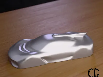 Mercedes-AMG ONE simplified decorative model  3D print model